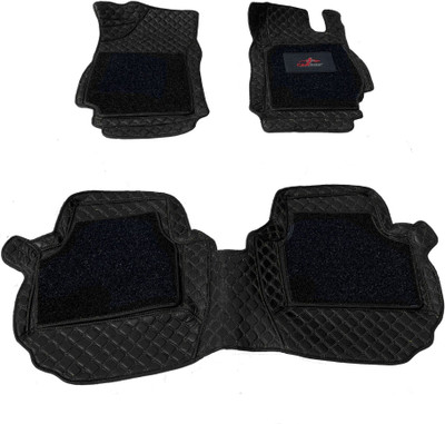CARGRIP Leather 7D Mat For  Tata Nexon(Black)