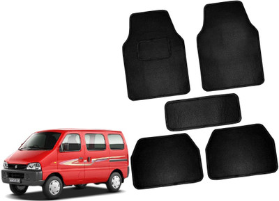 AUTO PEARL Polyester Standard Mat For  Maruti Eeco(Black)