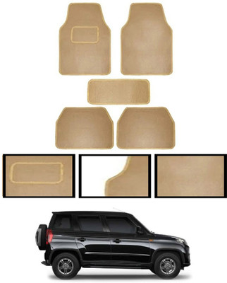 MATIES Fabric Standard Mat For  Mahindra Universal For Car(Beige)