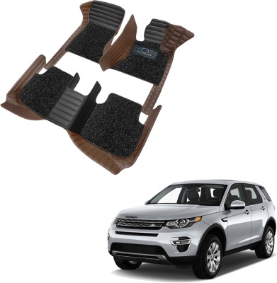 AutoFurnish Leatherite 9D Mat For  Land Rover Discovery Sport HSE (7 Seater)(Maroon, Black)