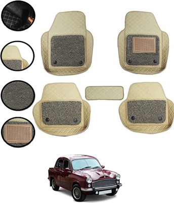 MATIES Leatherite 7D Mat For  HM Ambassador(Beige)