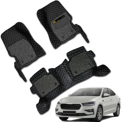 Mecarnic Leatherite 7D Mat For  Skoda Slavia(Black)