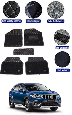 MATIES PVC 7D Mat For  Hyundai S-Cross(Black)