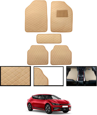 CCMM Leatherite Standard Mat For  Kia EV6(Beige)