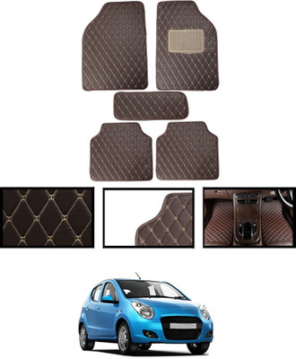 AYW Leatherite Standard Mat For  Ford Universal For Car(Beige)