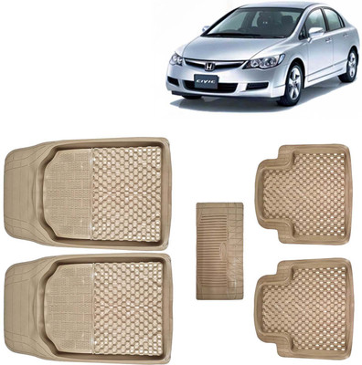 Kingsway PVC Tray Mat For  Honda Civic(Beige)