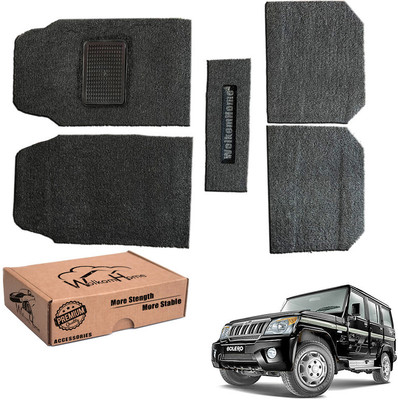 WolkomHome PVC Standard Mat For  Universal For Car(Black)