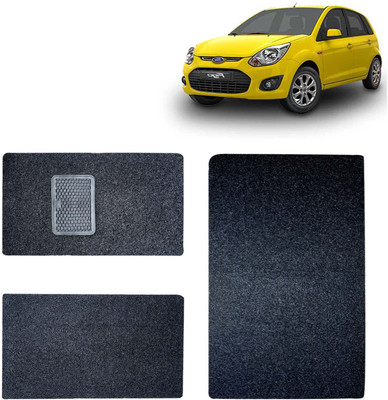 Kingsway PVC Standard Mat For  Ford Figo(Black)