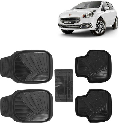 Kingsway PVC Tray Mat For  Fiat Punto Evo(Black)