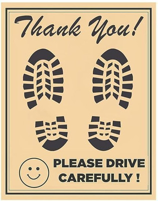 MJM Good Connections Paper Disposable Paper Mat For  Universal For Car(Brown)