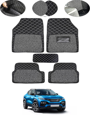 MSNP Leatherite 7D Mat For  Renault Universal For Car(Black)