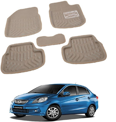 ROSHNEER ENTERPRISES PVC 3D Mat For  Honda Amaze(Beige)