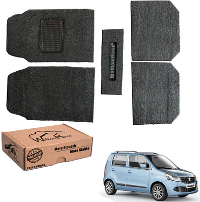 WolkomHome PVC Standard Mat For  Universal For Car(Black)