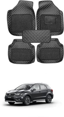 arneja trading company Leatherite 7D Mat For  Maruti Suzuki S-Cross(Black)