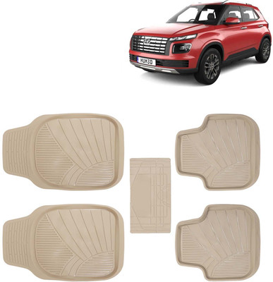 Kingsway PVC Tray Mat For  Hyundai Venue(Beige)