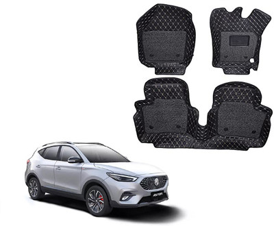 Autorepute Leather 7D Mat For  MG Astor(Black)