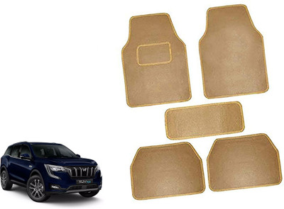 AUTO PEARL Polyester Standard Mat For  Mahindra XUV 700 (5 Seater)(Beige)