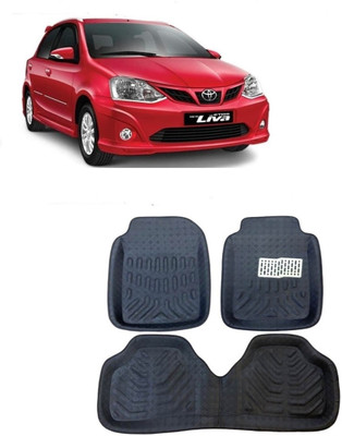 ARNEJA Polyutherine 3D Mat For  Toyota Etios Liva(Black)