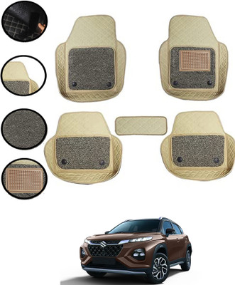 ABJD Leatherite 7D Mat For  Maruti Fronx(Beige)