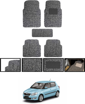ABJD PVC Standard Mat For  Skoda Fabia(Black)