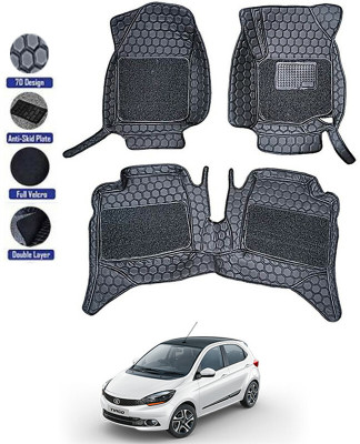 MATIES Leatherite 7D Mat For  Tata Tiago(Black)