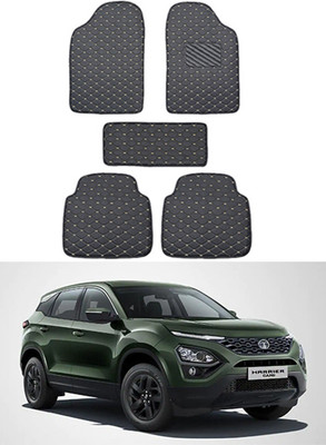 MATIES Leatherite Standard Mat For  Tata Universal For Car(Black)