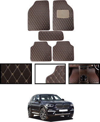 ABJD Leatherite Standard Mat For  BMW X3(Brown)