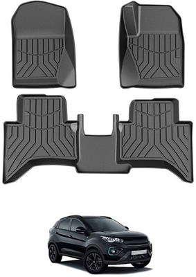 RKPSP PVC Tray Mat For  Tata Universal For Car(Black)