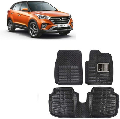 ARNEJA Polyutherine 3D Mat For  Hyundai Creta(Black)
