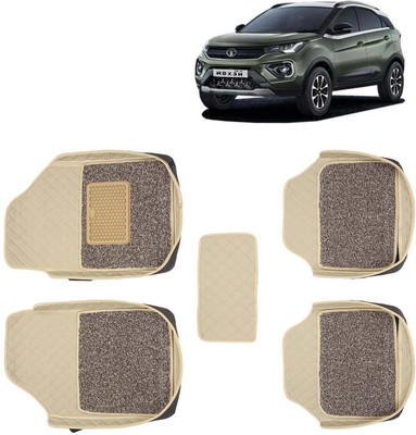 Kingsway Leatherite 7D Mat For  Tata Nexon(Beige)