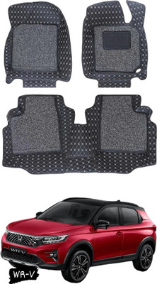 FF TRADERS Leatherite 7D Mat For  Honda WR-V(Black, Silver)