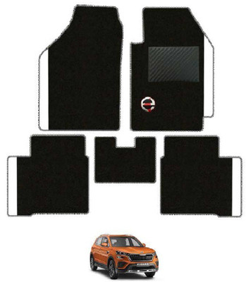 elegant Polypropylene Standard Mat For  Skoda Kushaq(Black, White)