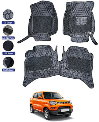 AYW Leatherite 7D Mat For  Maruti Suzuki S-Presso(Black)