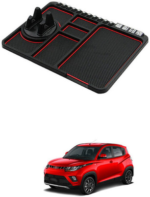 LOVMOTO Plastic Tray Mat For  Mahindra KUV100(Multicolor)