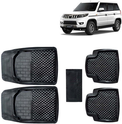 Kingsway PVC Tray Mat For  Mahindra Bolero(Black)
