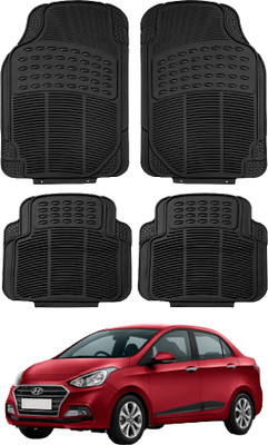 INSURE AUTOMOTIVE Vinyl Standard Mat For  Hyundai Xcent(Black)