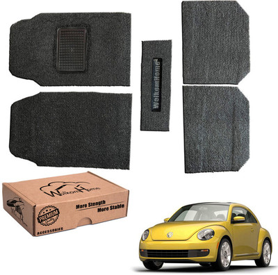 WolkomHome PVC Standard Mat For  Universal For Car(Black)