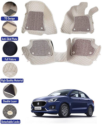 MATIES Leatherite 7D Mat For  Maruti Suzuki Universal For Car(Beige)