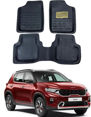 ARNEJA Polyutherine 3D Mat For  Kia Sonet(Black)