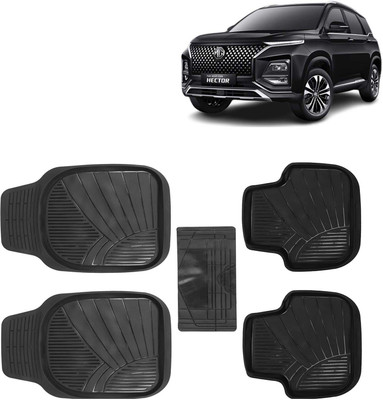 Kingsway PVC Tray Mat For  MG Gloster(Black)