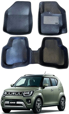 ARNEJA Polyutherine 5D Mat For  Maruti Suzuki Ignis(Black)