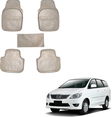 SS FOR YOUR SMART NEEDS Vinyl Standard Mat For  Toyota Innova(Beige)