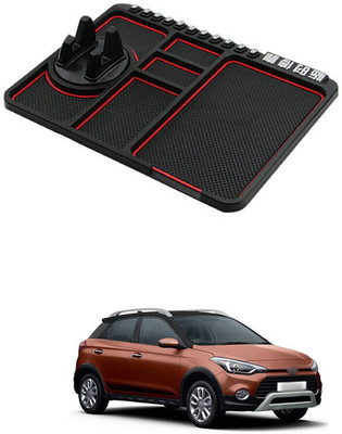 LOVMOTO Plastic Tray Mat For  Hyundai i20 Active(Multicolor)