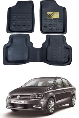 arneja trading company Polyutherine 3D Mat For  Volkswagen Vento(Black)