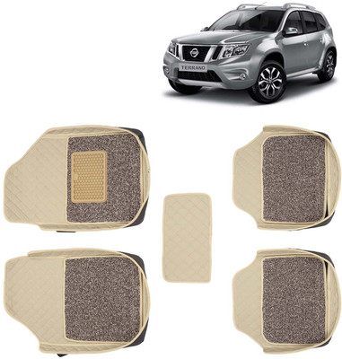 Kingsway Leatherite 7D Mat For  Nissan Terrano(Beige)
