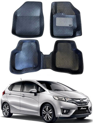 ARNEJA Polyutherine 5D Mat For  Honda Jazz(Black)