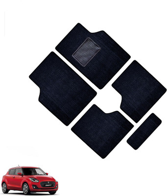 SHOOLIN Fabric Standard Mat For  Maruti Suzuki Swift(Black)