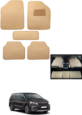 MATIES Leatherite Standard Mat For  Kia Carnival(Beige)