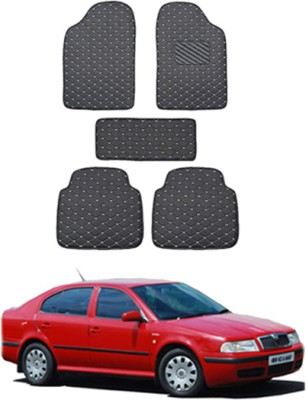 MATIES Leatherite Standard Mat For  Skoda Octavia(Black)