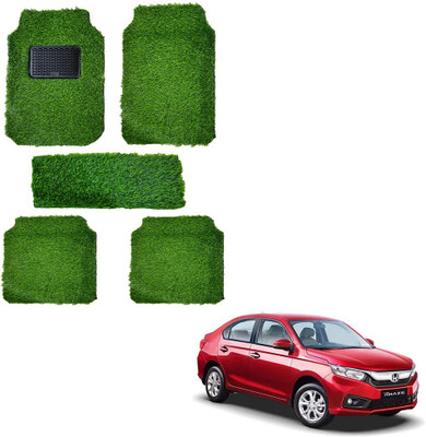 Oshotto Rubber, Plastic Standard Mat For  Honda Amaze(Green)